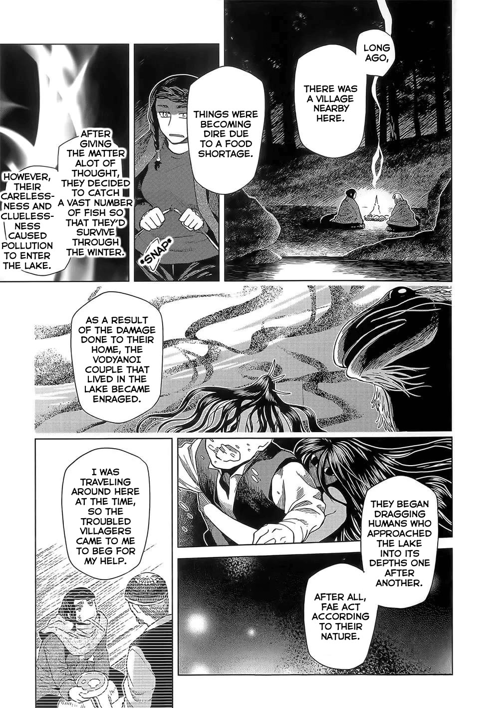 Mahou Tsukai no Yome Chapter 82.5 page 21 - Chapter 82.5: Fragments 3: The Immortal Craftsman