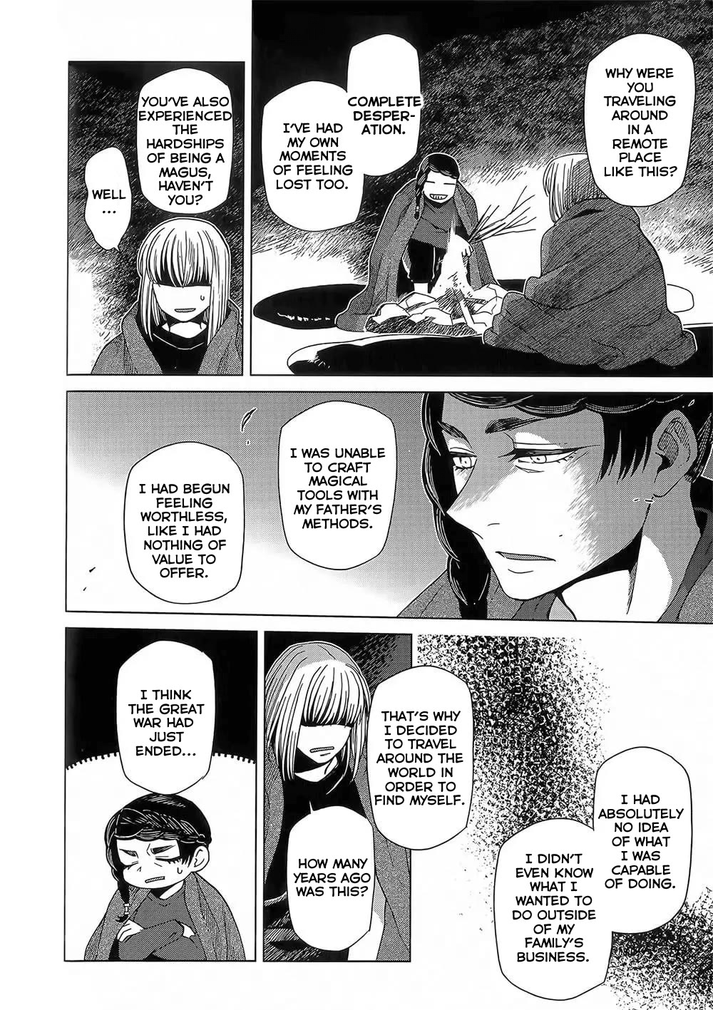 Mahou Tsukai no Yome Chapter 82.5 page 22 - Chapter 82.5: Fragments 3: The Immortal Craftsman