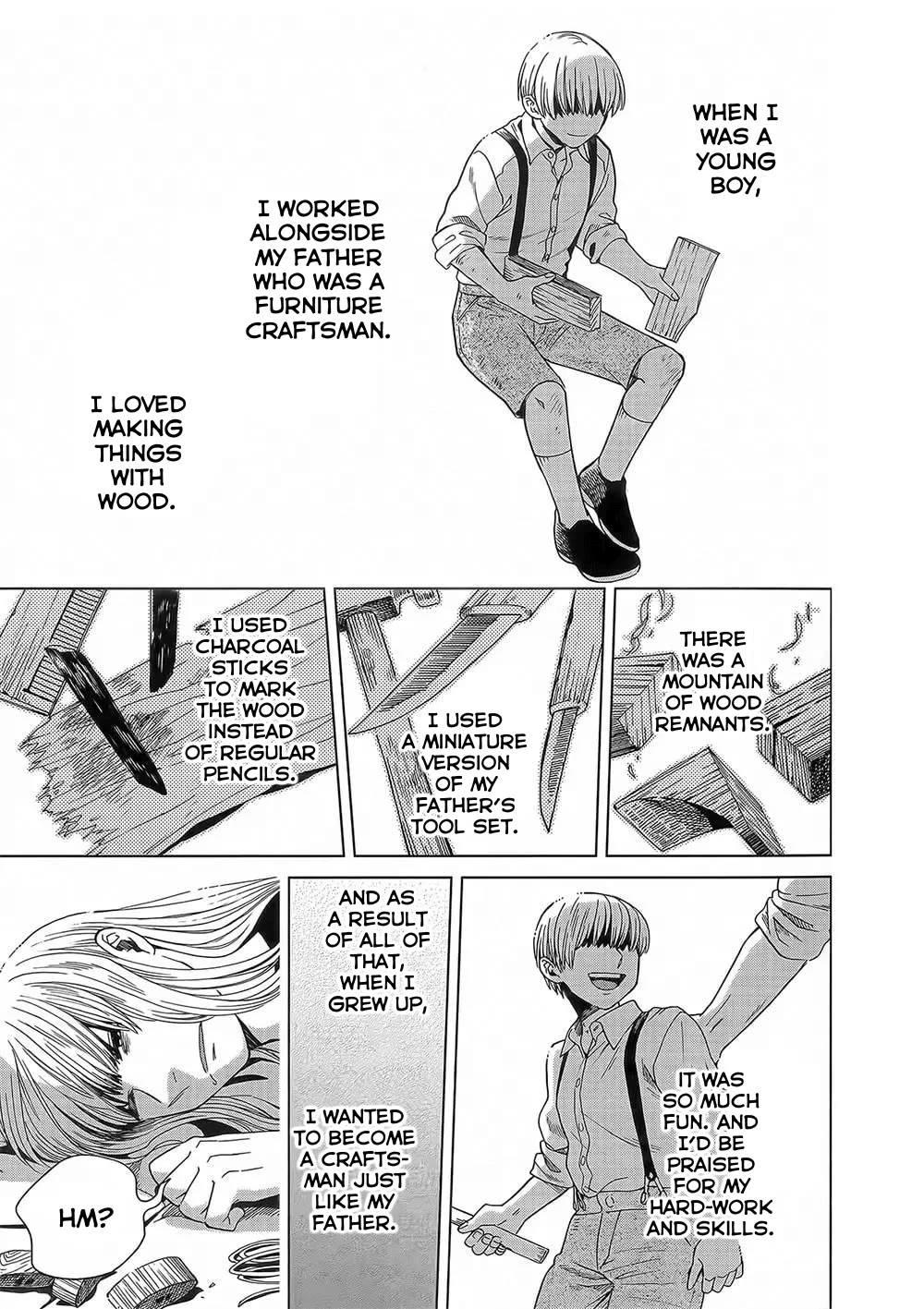 Mahou Tsukai no Yome Chapter 82.5 page 3 - Chapter 82.5: Fragments 3: The Immortal Craftsman