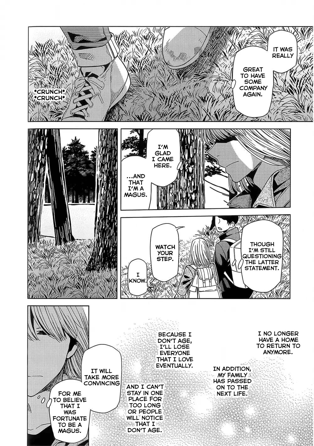 Mahou Tsukai no Yome Chapter 82.5 page 36 - Chapter 82.5: Fragments 3: The Immortal Craftsman