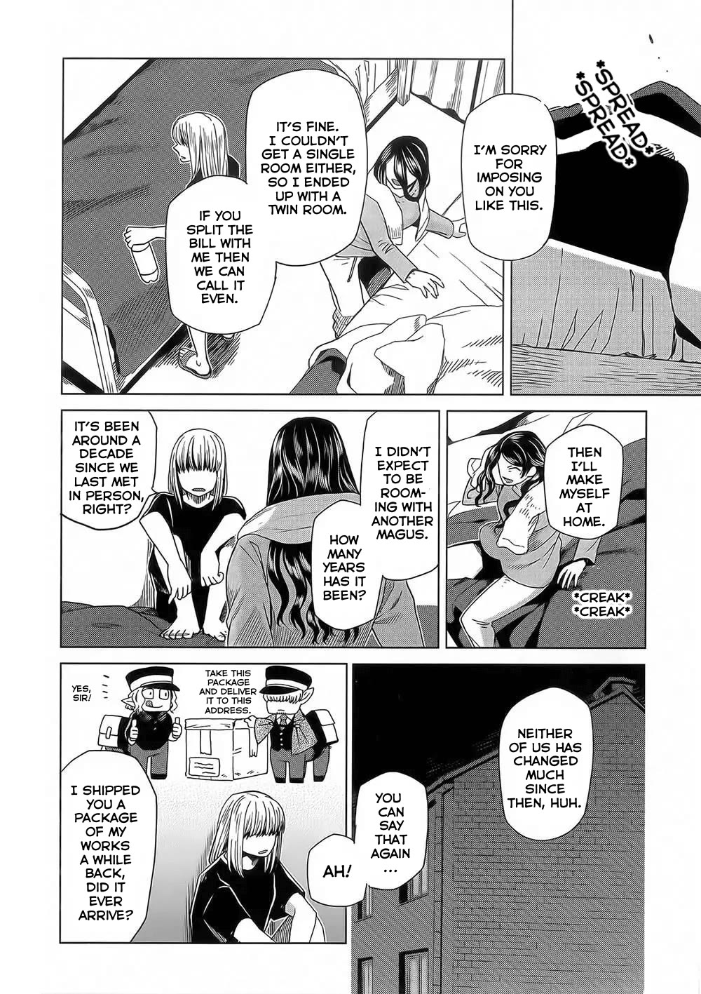 Mahou Tsukai no Yome Chapter 82.5 page 6 - Chapter 82.5: Fragments 3: The Immortal Craftsman
