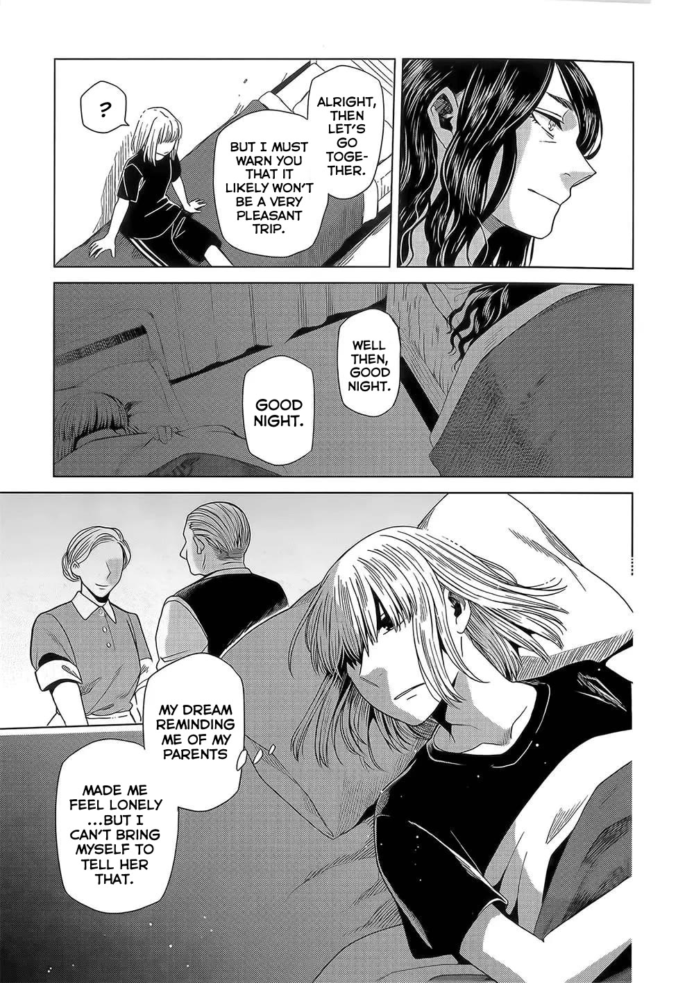 Mahou Tsukai no Yome Chapter 82.5 page 9 - Chapter 82.5: Fragments 3: The Immortal Craftsman
