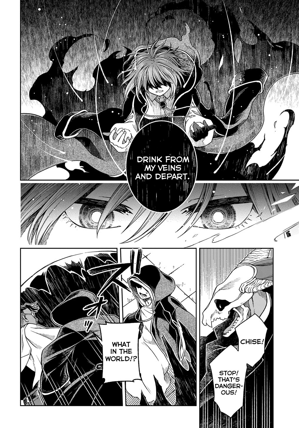 Mahou Tsukai no Yome Chapter 82 page 10 - Chapter 82: Man's extremity is God's opportunity. I