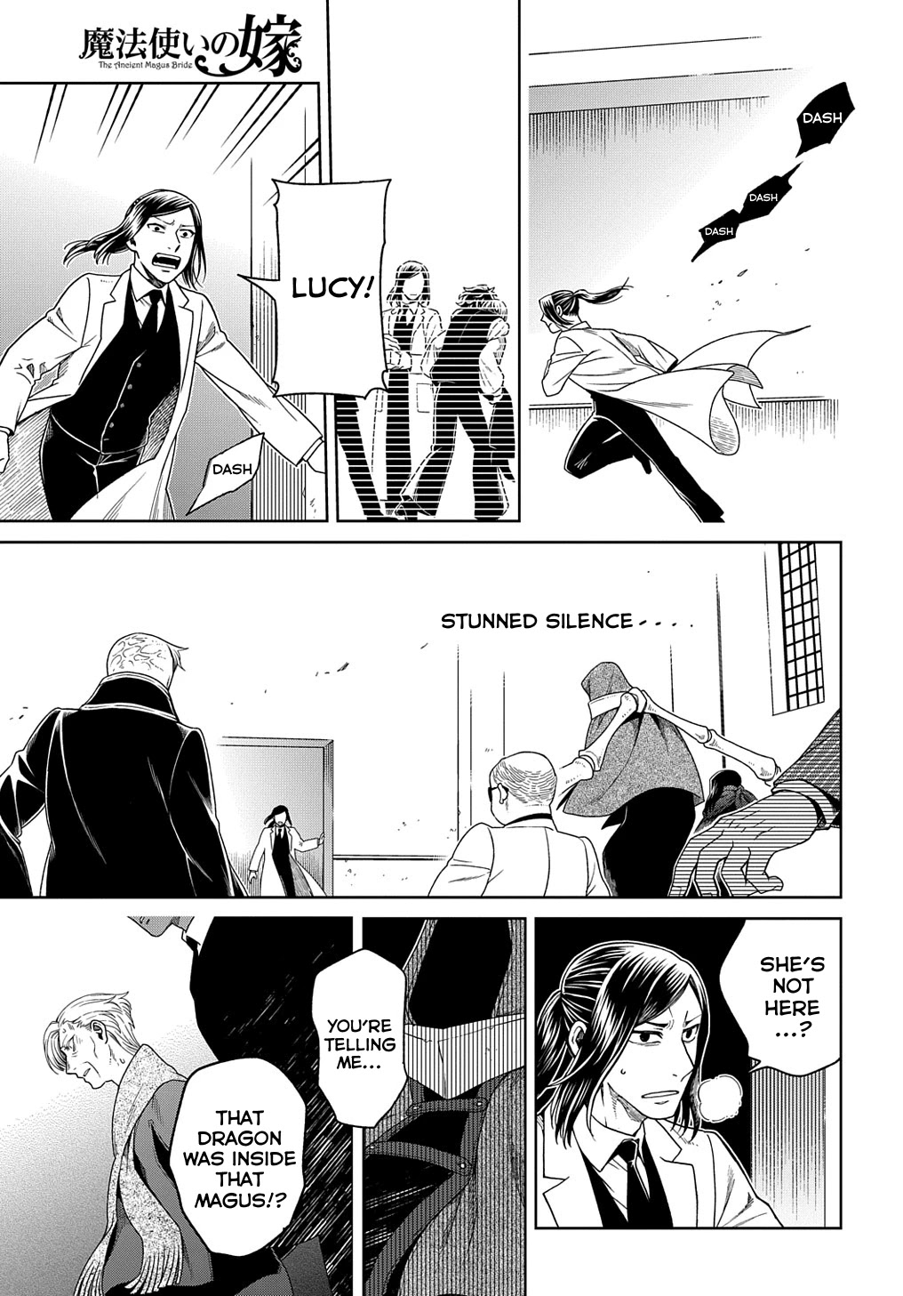 Mahou Tsukai no Yome Chapter 82 page 11 - Chapter 82: Man's extremity is God's opportunity. I