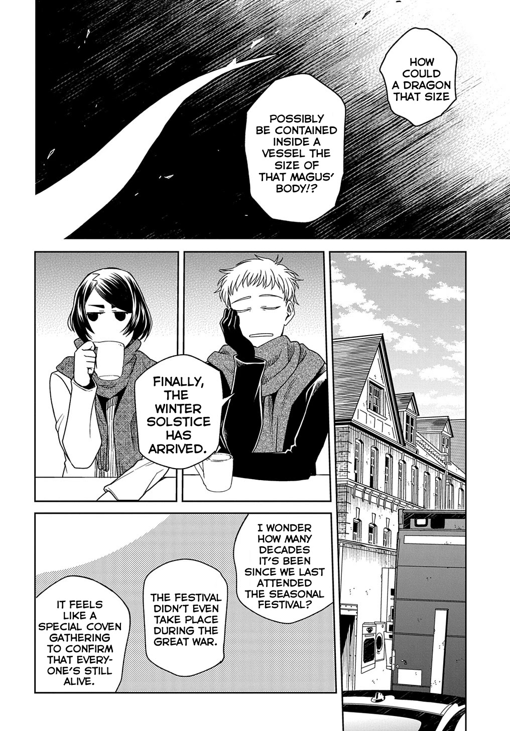 Mahou Tsukai no Yome Chapter 82 page 12 - Chapter 82: Man's extremity is God's opportunity. I