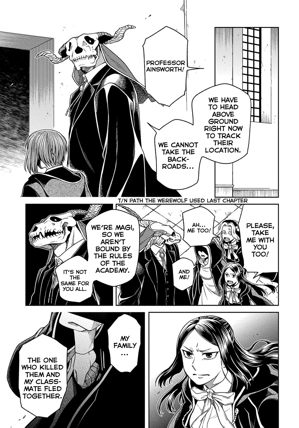 Mahou Tsukai no Yome Chapter 82 page 3 - Chapter 82: Man's extremity is God's opportunity. I