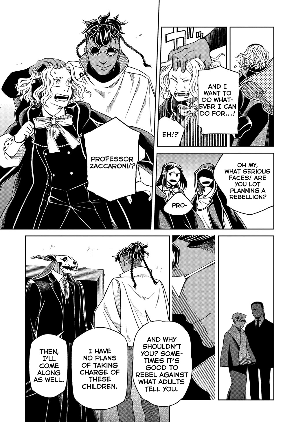 Mahou Tsukai no Yome Chapter 82 page 5 - Chapter 82: Man's extremity is God's opportunity. I