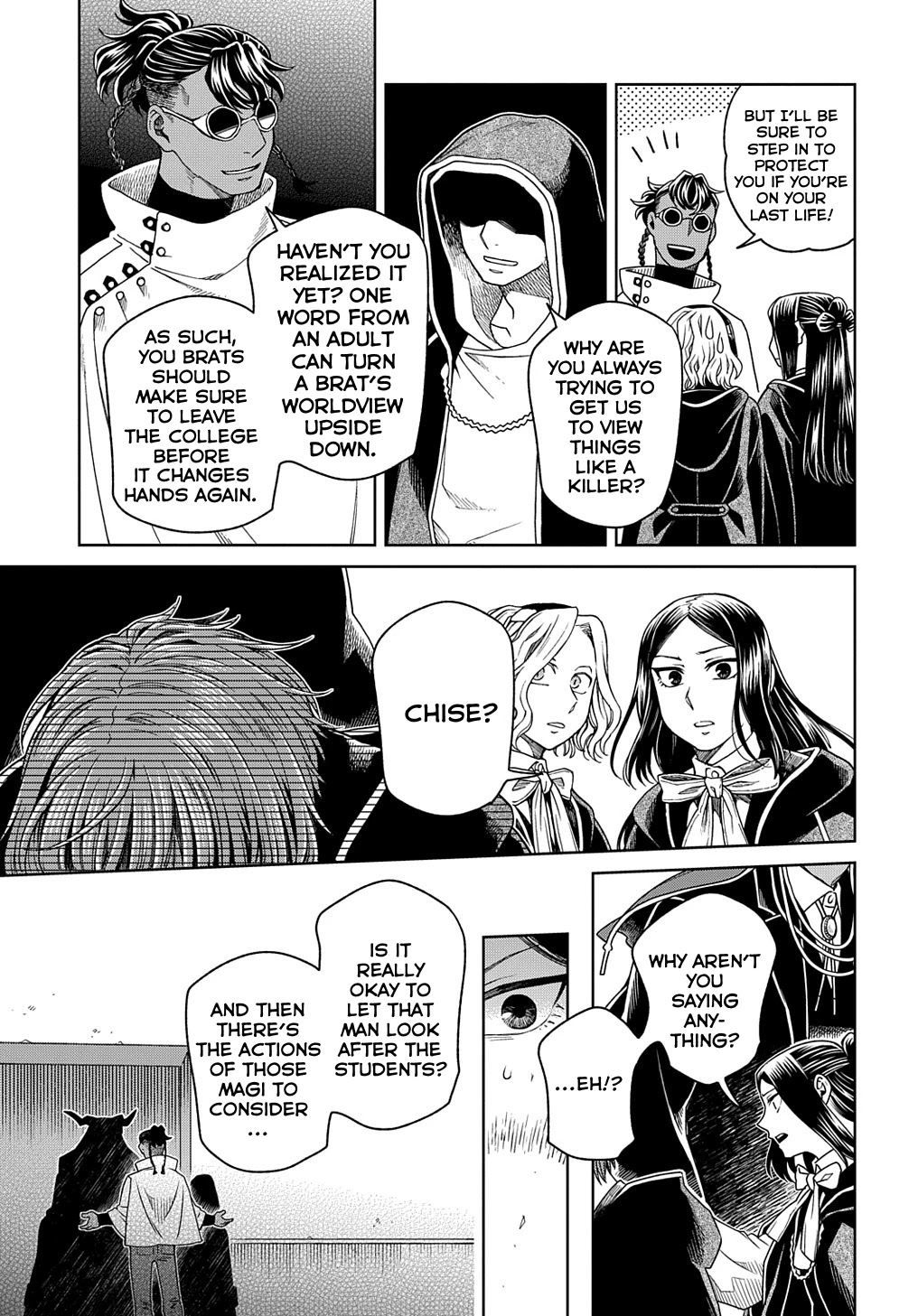 Mahou Tsukai no Yome Chapter 82 page 7 - Chapter 82: Man's extremity is God's opportunity. I
