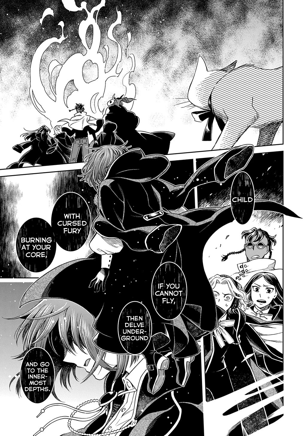 Mahou Tsukai no Yome Chapter 82 page 9 - Chapter 82: Man's extremity is God's opportunity. I