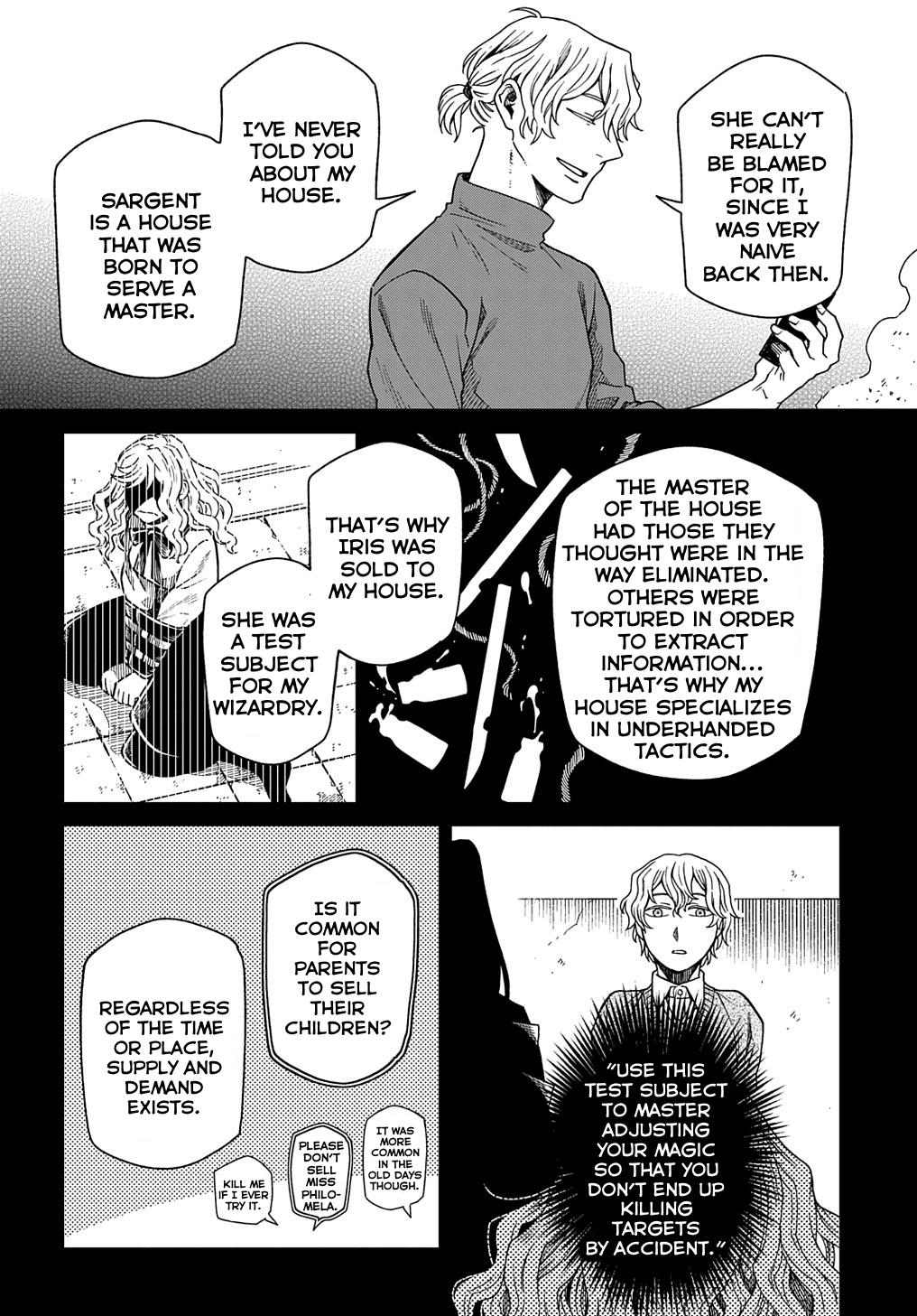 Mahou Tsukai no Yome Chapter 83 page 10 - Chapter 83: Man's Extremity Is God's Opportunity. II
