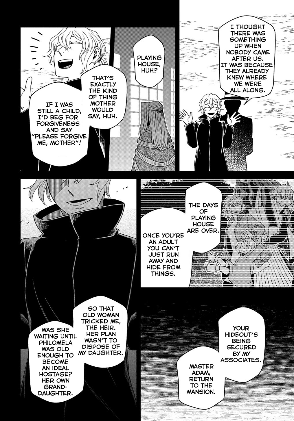 Mahou Tsukai no Yome Chapter 83 page 22 - Chapter 83: Man's Extremity Is God's Opportunity. II