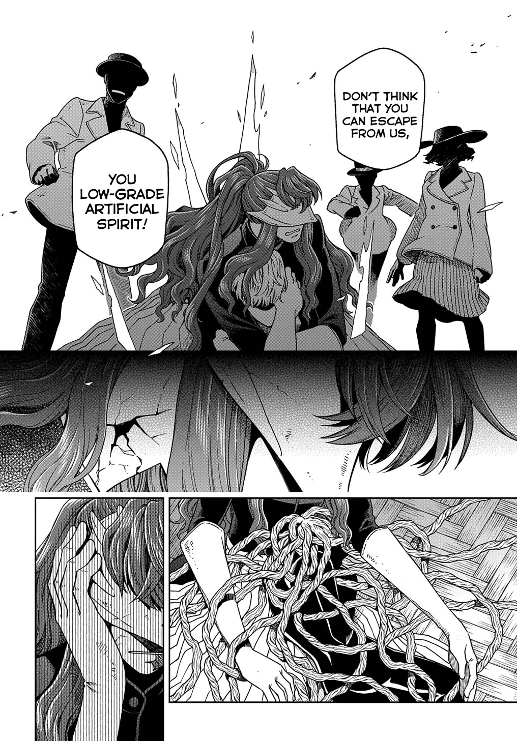 Mahou Tsukai no Yome Chapter 83 page 34 - Chapter 83: Man's Extremity Is God's Opportunity. II