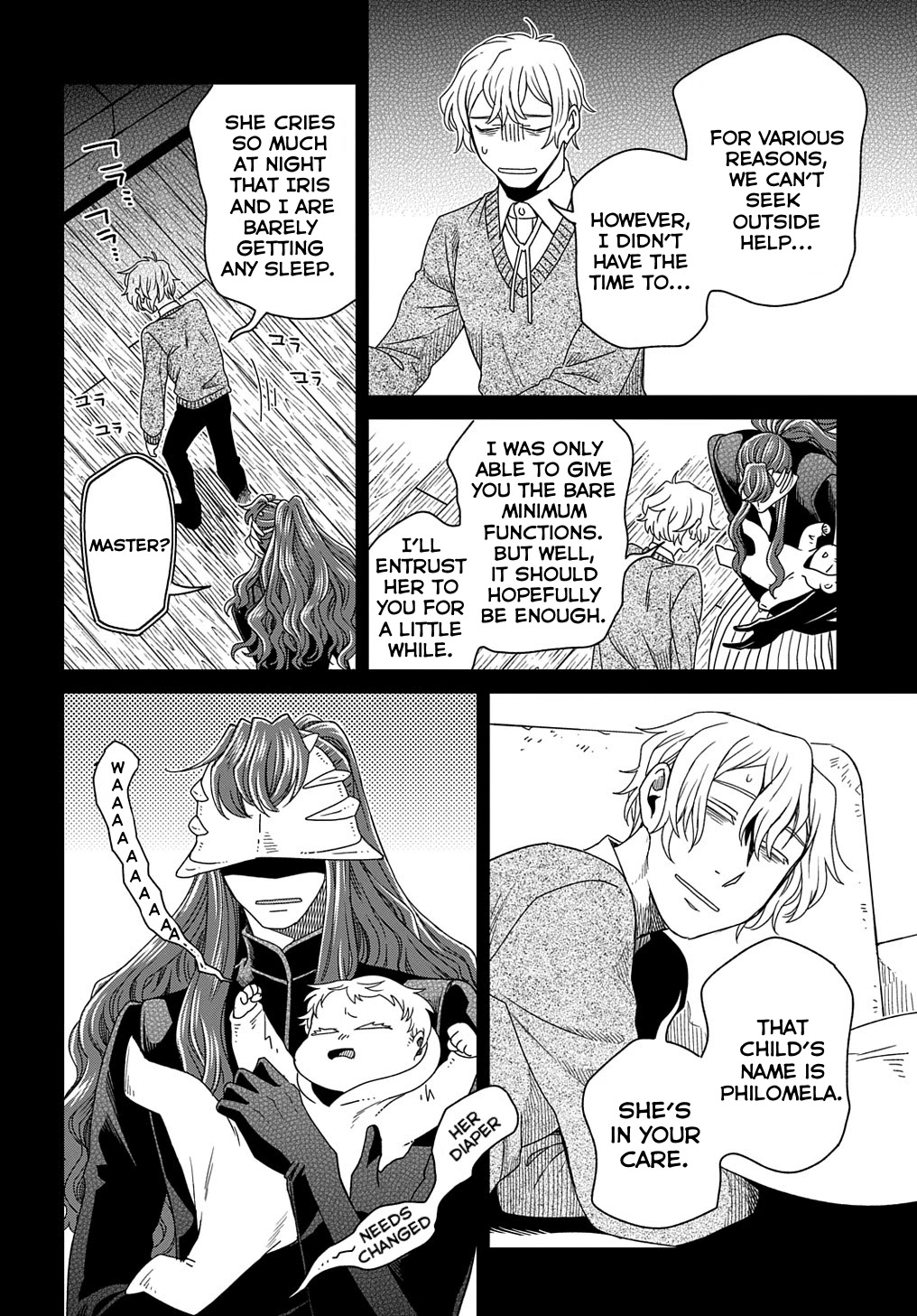 Mahou Tsukai no Yome Chapter 83 page 4 - Chapter 83: Man's Extremity Is God's Opportunity. II