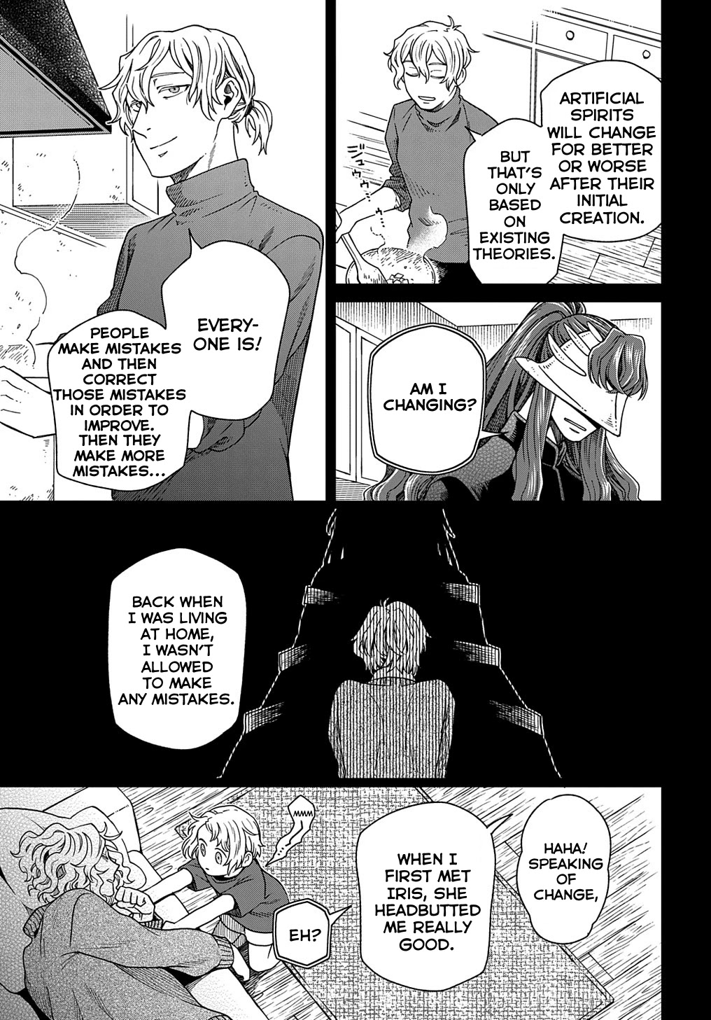 Mahou Tsukai no Yome Chapter 83 page 9 - Chapter 83: Man's Extremity Is God's Opportunity. II
