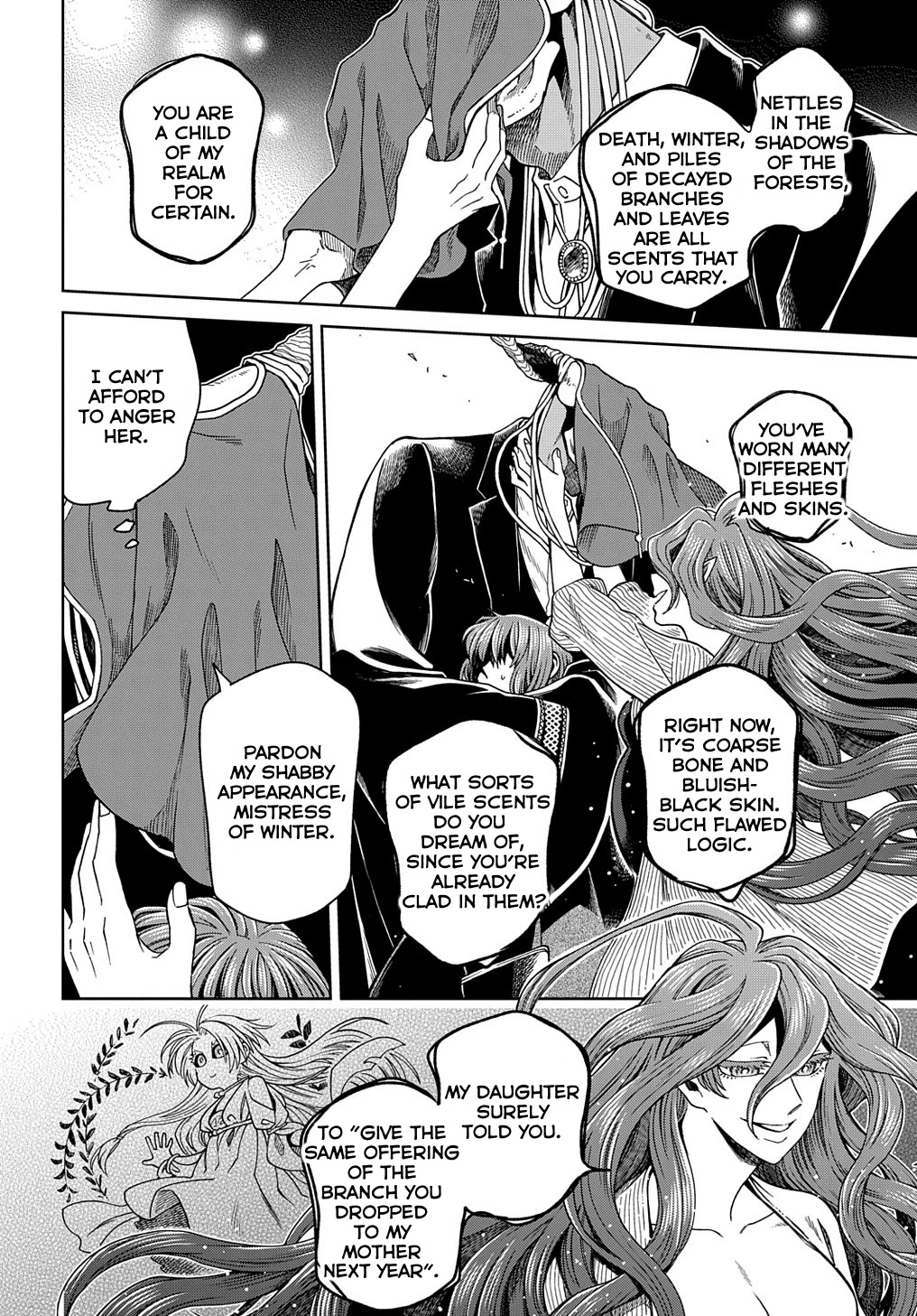 Mahou Tsukai no Yome Chapter 84 page 14 - Chapter 84: Even a worm will turn.I