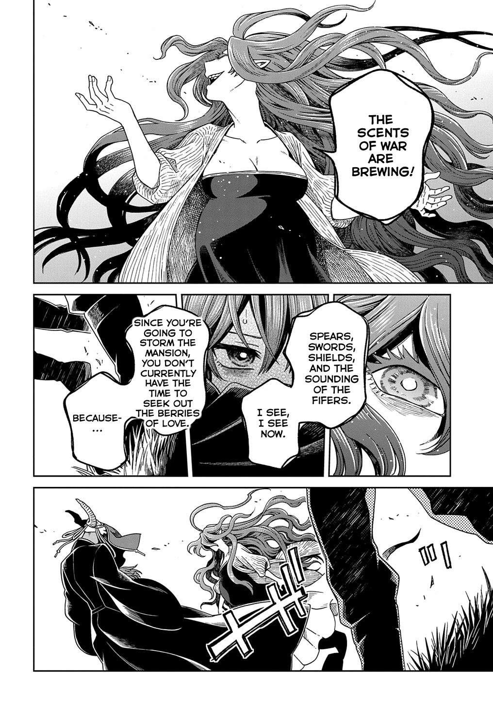 Mahou Tsukai no Yome Chapter 84 page 16 - Chapter 84: Even a worm will turn.I
