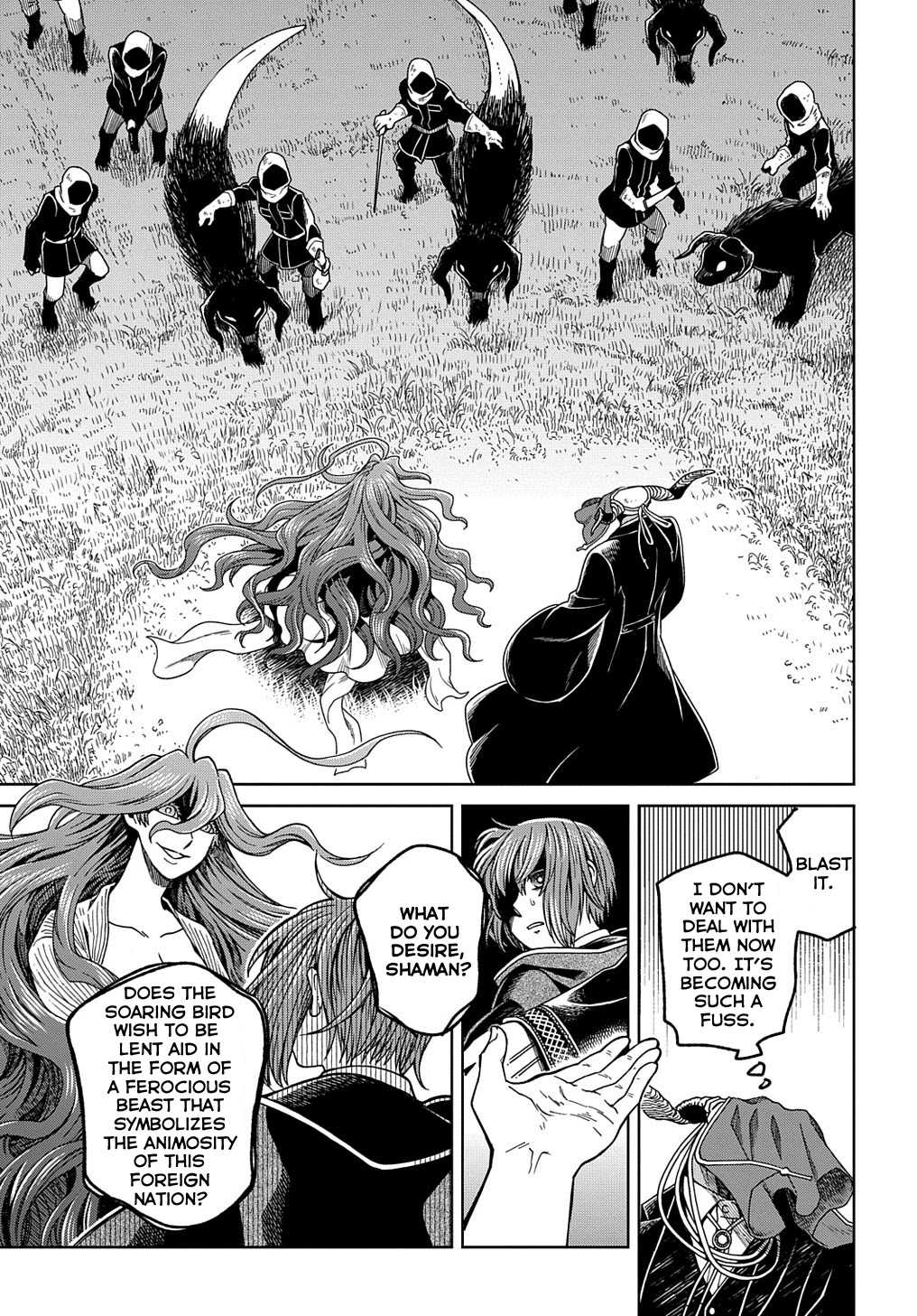Mahou Tsukai no Yome Chapter 84 page 17 - Chapter 84: Even a worm will turn.I