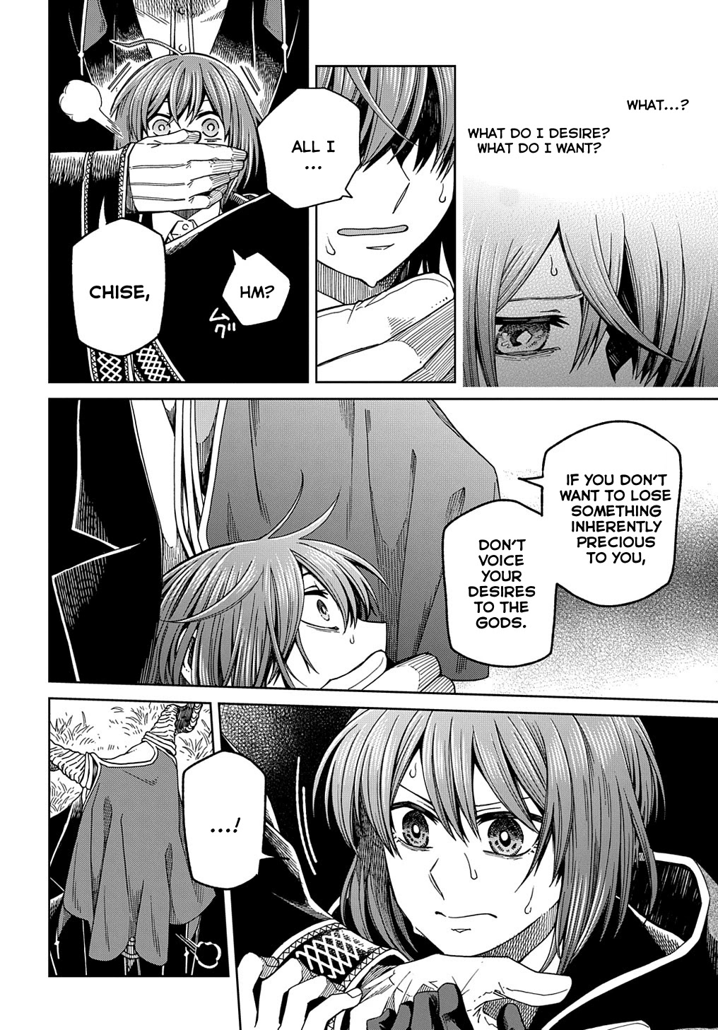 Mahou Tsukai no Yome Chapter 84 page 18 - Chapter 84: Even a worm will turn.I