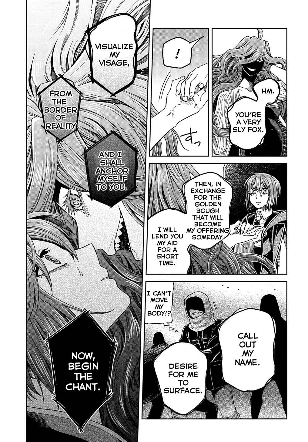 Mahou Tsukai no Yome Chapter 84 page 19 - Chapter 84: Even a worm will turn.I