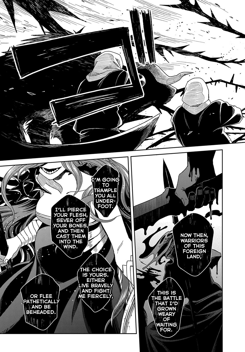 Mahou Tsukai no Yome Chapter 84 page 25 - Chapter 84: Even a worm will turn.I