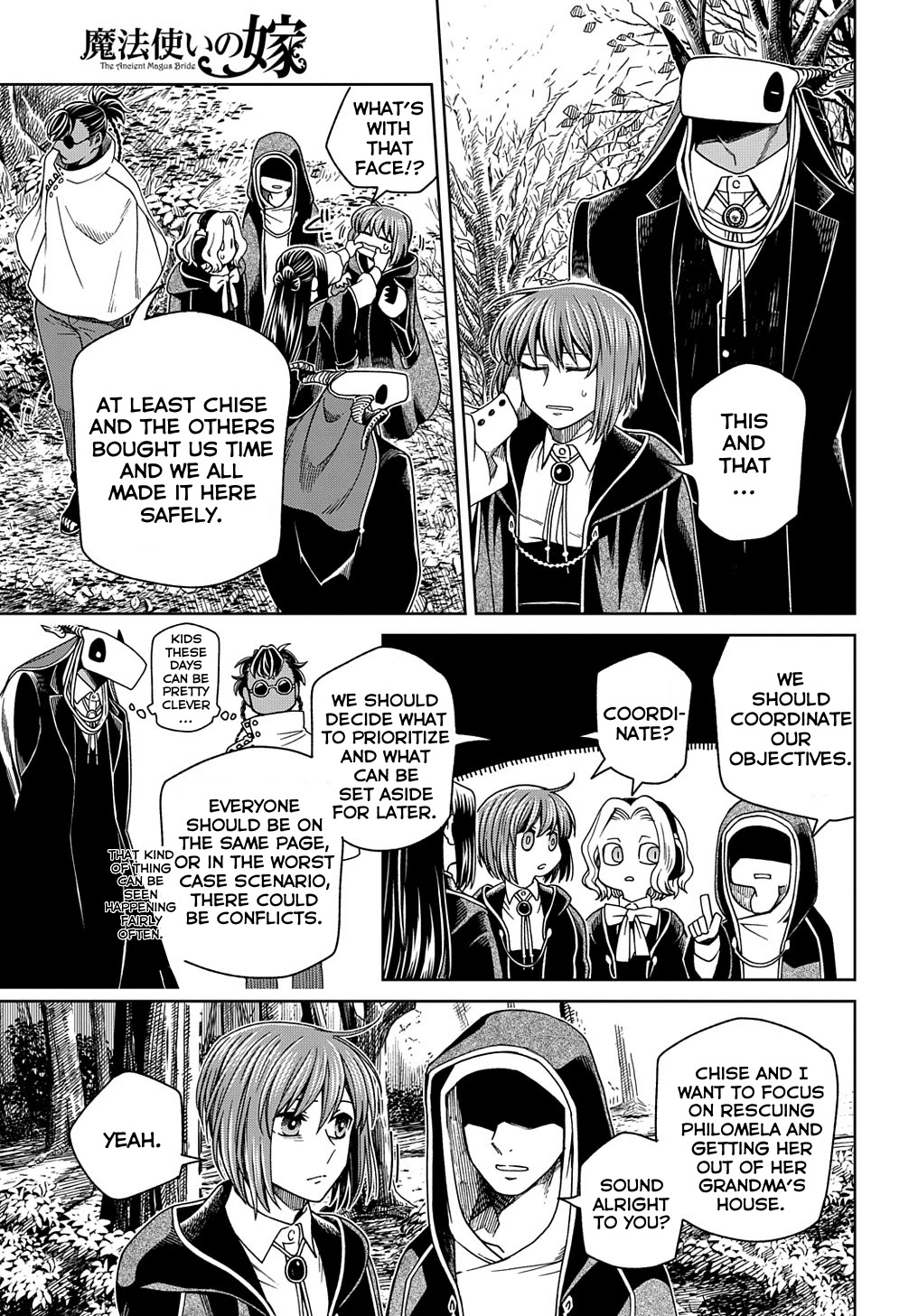 Mahou Tsukai no Yome Chapter 84 page 31 - Chapter 84: Even a worm will turn.I