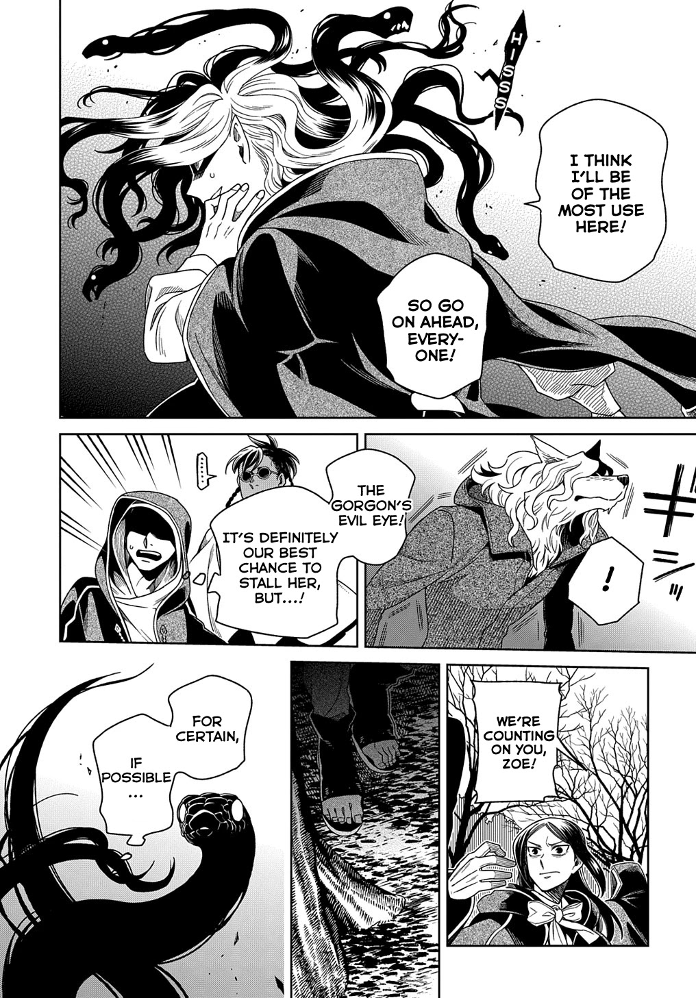 Mahou Tsukai no Yome Chapter 84 page 35 - Chapter 84: Even a worm will turn.I