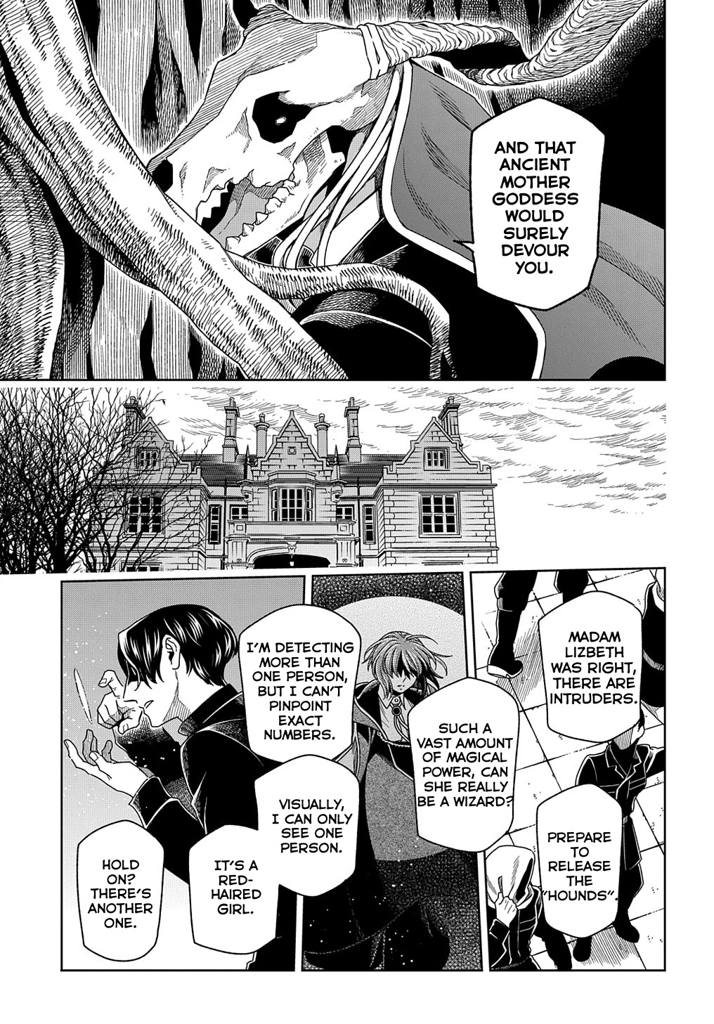 Mahou Tsukai no Yome Chapter 84 page 9 - Chapter 84: Even a worm will turn.I