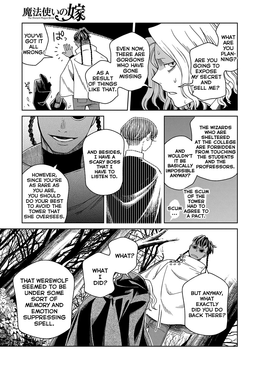 Mahou Tsukai no Yome Chapter 85 page 19 - Chapter 85: Even a worm will turn.II