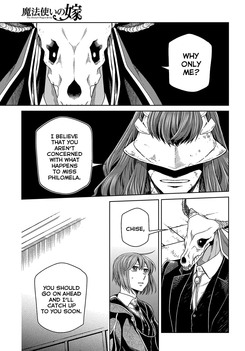Mahou Tsukai no Yome Chapter 85 page 25 - Chapter 85: Even a worm will turn.II