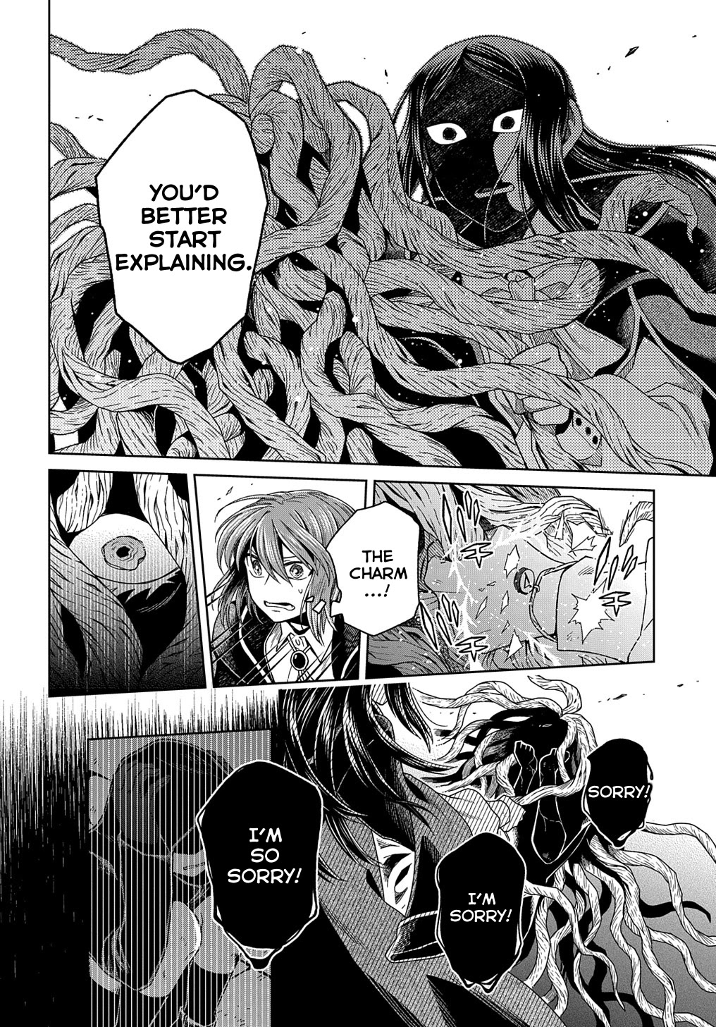 Mahou Tsukai no Yome Chapter 85 page 32 - Chapter 85: Even a worm will turn.II