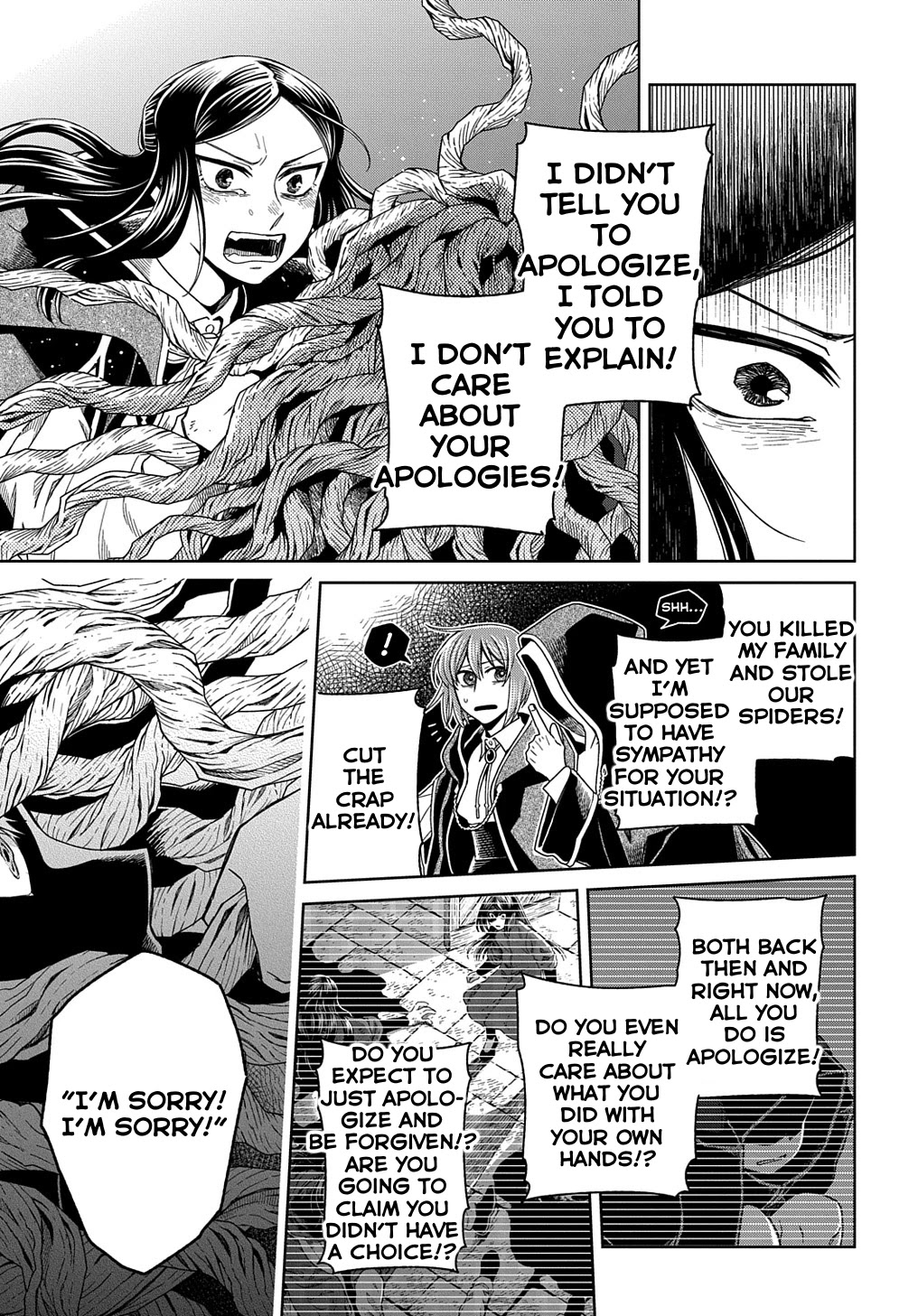 Mahou Tsukai no Yome Chapter 85 page 33 - Chapter 85: Even a worm will turn.II