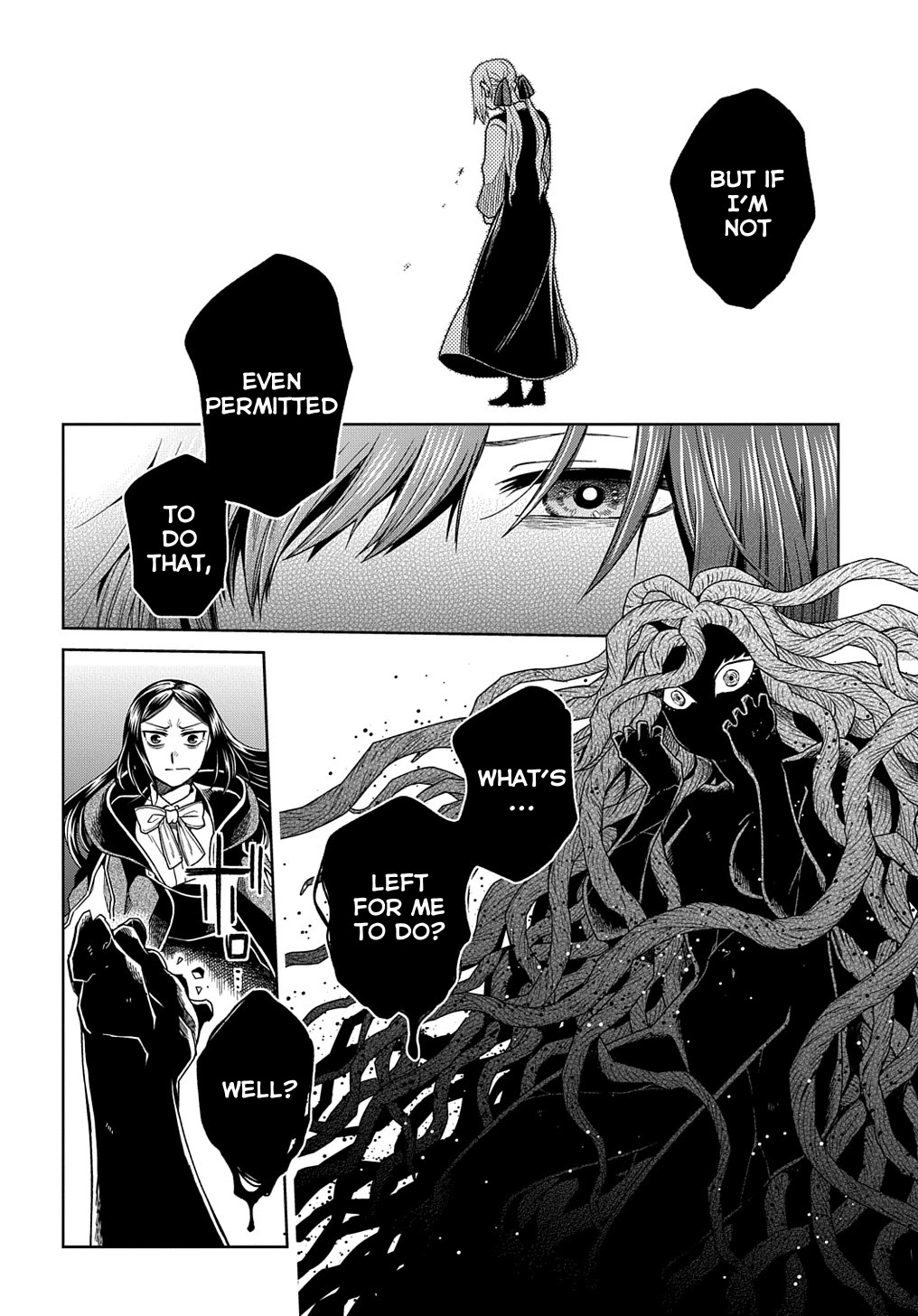 Mahou Tsukai no Yome Chapter 85 page 36 - Chapter 85: Even a worm will turn.II