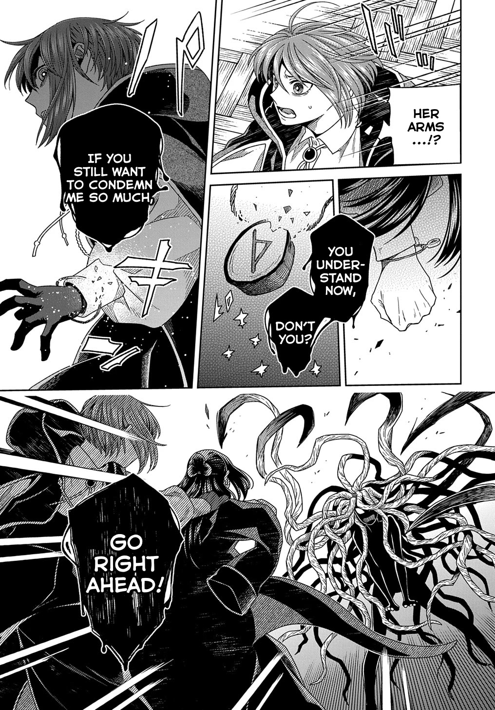 Mahou Tsukai no Yome Chapter 85 page 37 - Chapter 85: Even a worm will turn.II