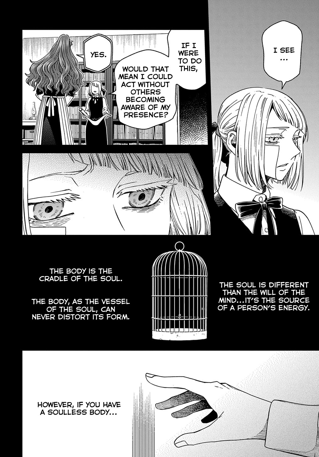 Mahou Tsukai no Yome Chapter 85 page 8 - Chapter 85: Even a worm will turn.II