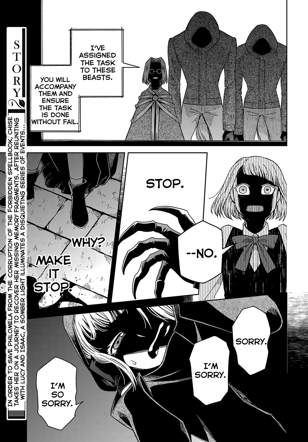 Mahou Tsukai no Yome Chapter 87 page 1 - Chapter 87: Once bitten, twice shy. II