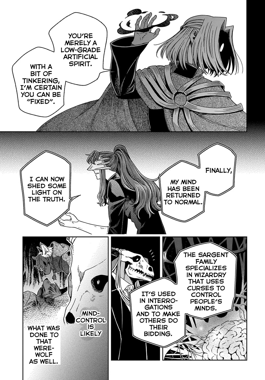 Mahou Tsukai no Yome Chapter 87 page 21 - Chapter 87: Once bitten, twice shy. II