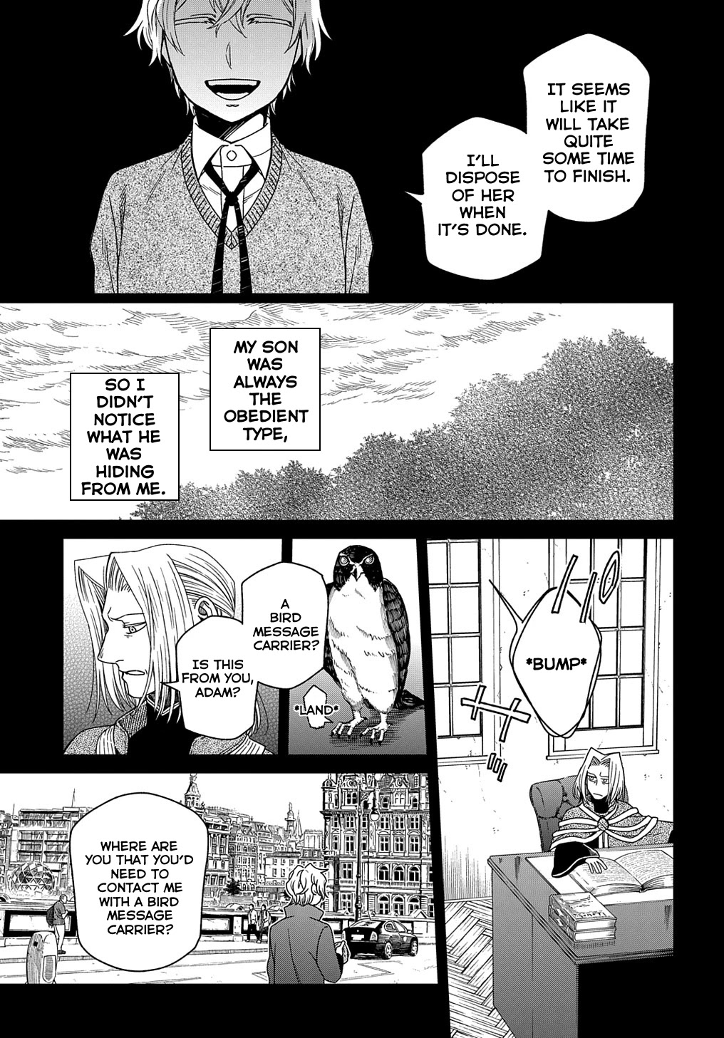 Mahou Tsukai no Yome Chapter 87 page 35 - Chapter 87: Once bitten, twice shy. II