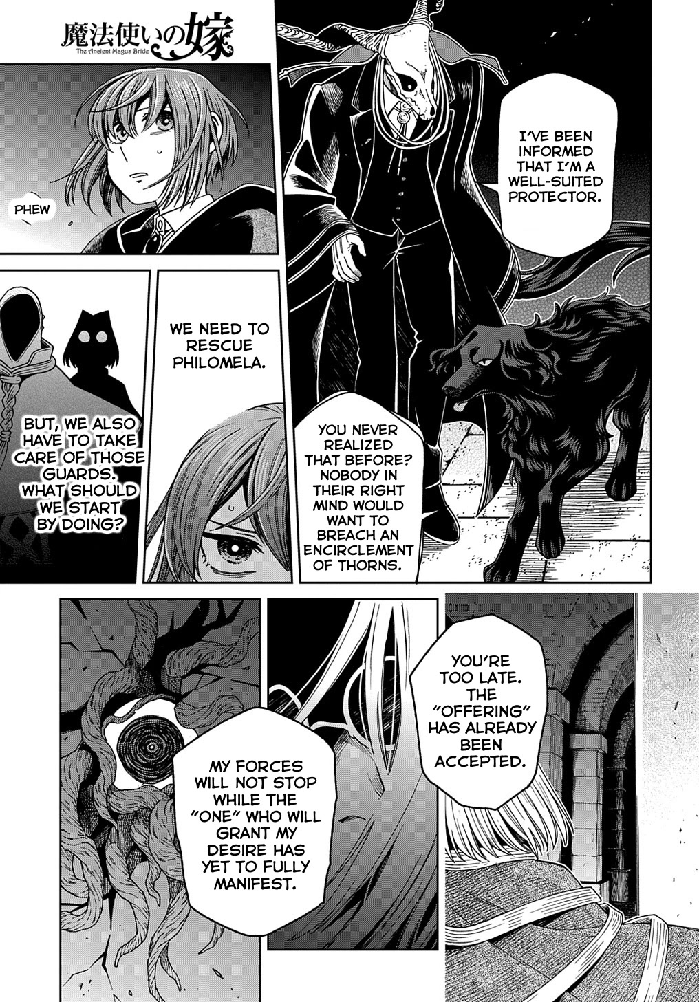 Mahou Tsukai no Yome Chapter 88 page 29 - Chapter 88: Give a thief enough rope and he'll hang himself. I