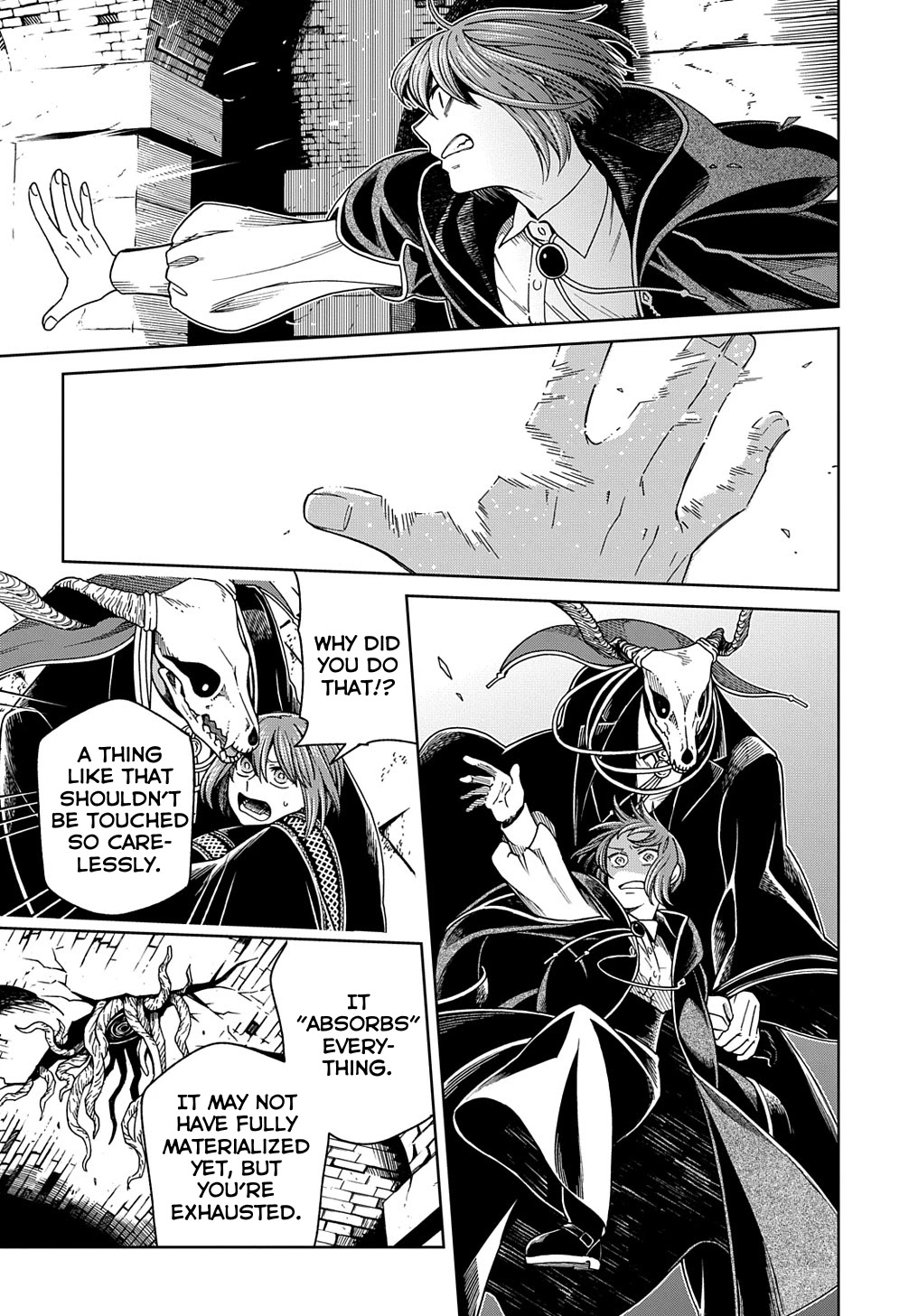 Mahou Tsukai no Yome Chapter 88 page 32 - Chapter 88: Give a thief enough rope and he'll hang himself. I