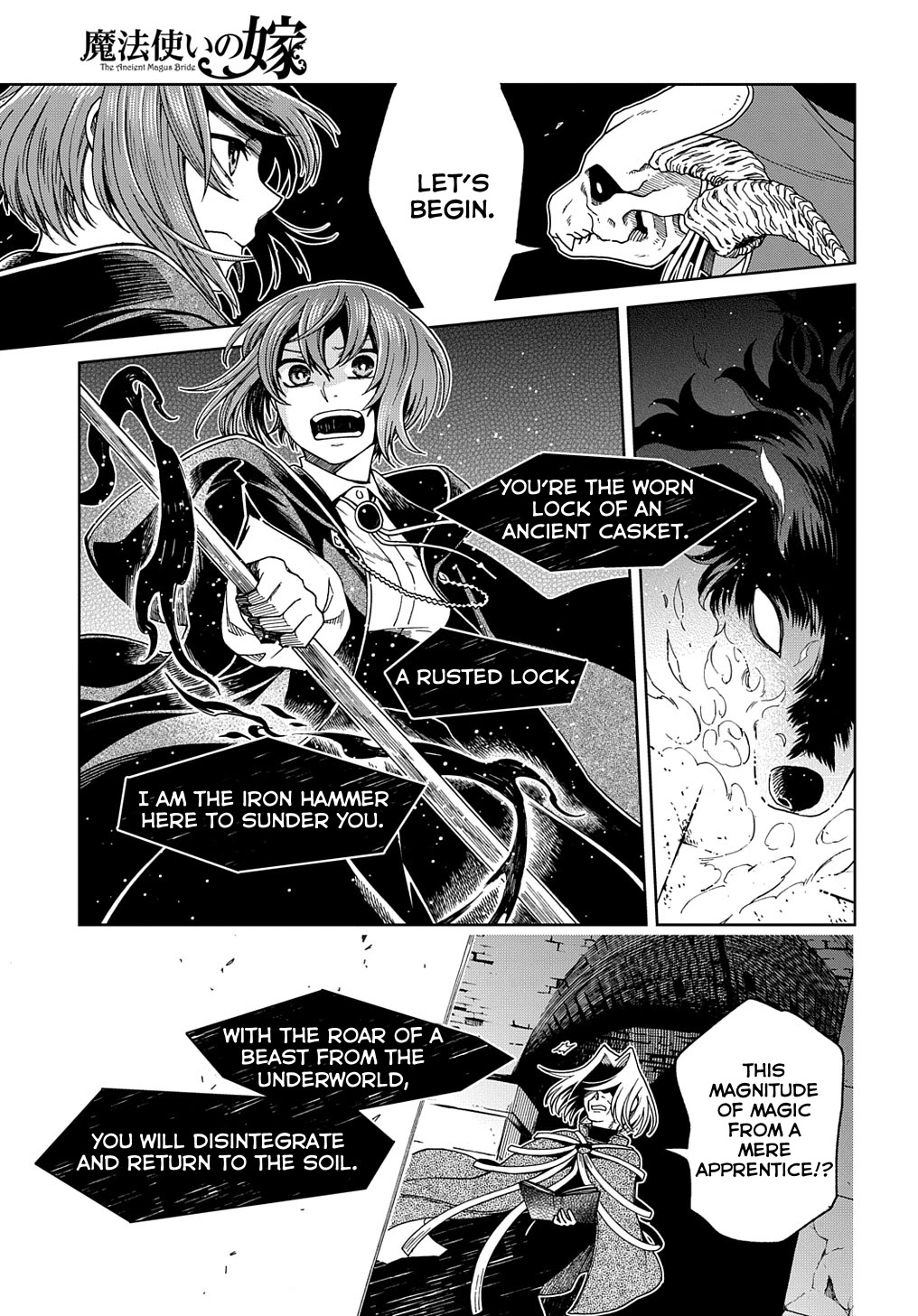 Mahou Tsukai no Yome Chapter 88 page 35 - Chapter 88: Give a thief enough rope and he'll hang himself. I