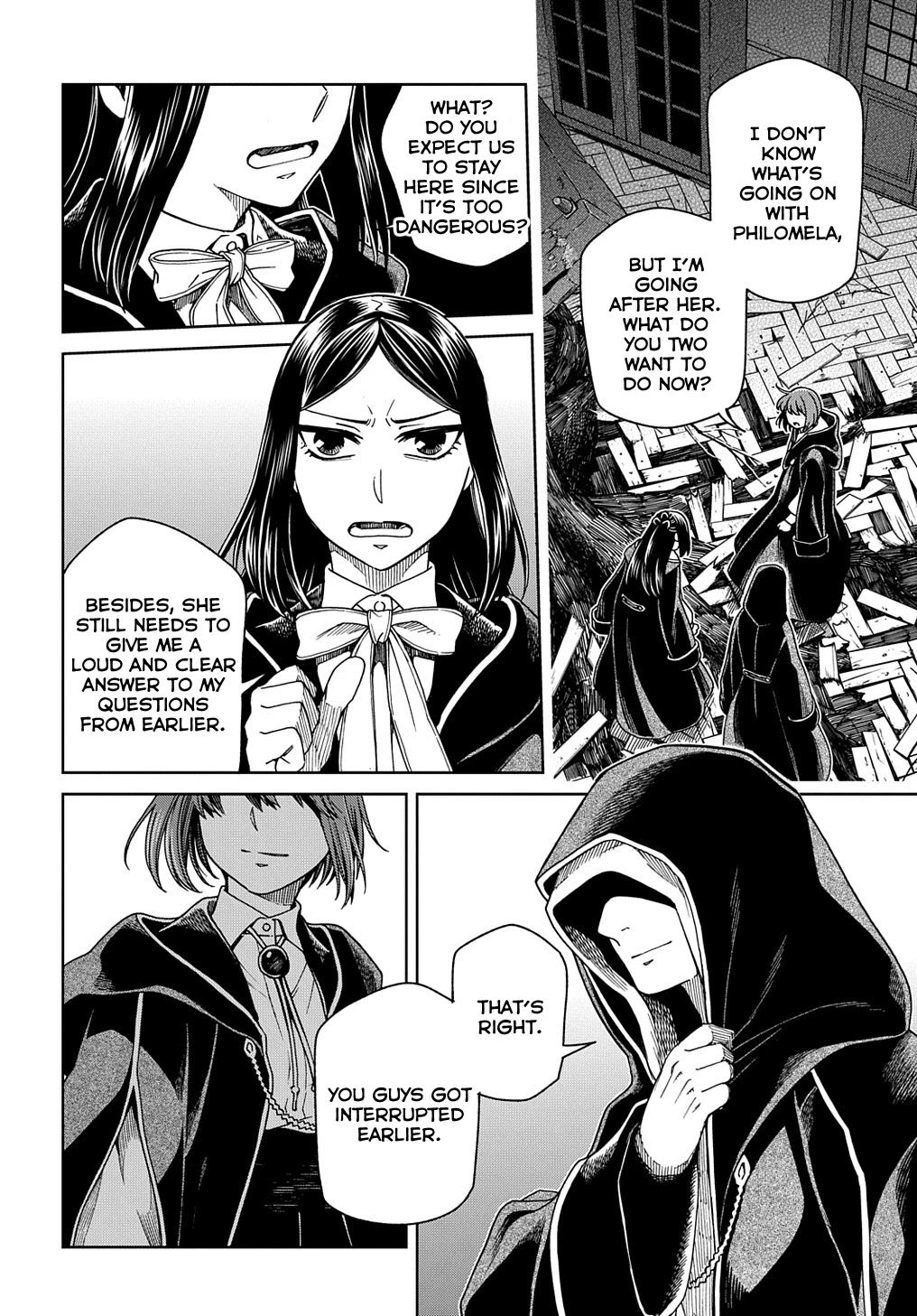 Mahou Tsukai no Yome Chapter 88 page 6 - Chapter 88: Give a thief enough rope and he'll hang himself. I
