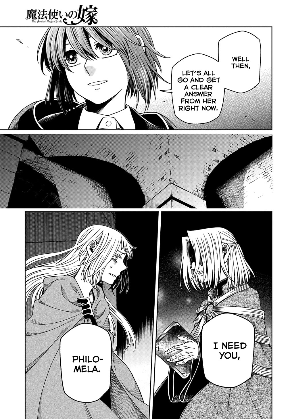 Mahou Tsukai no Yome Chapter 88 page 7 - Chapter 88: Give a thief enough rope and he'll hang himself. I