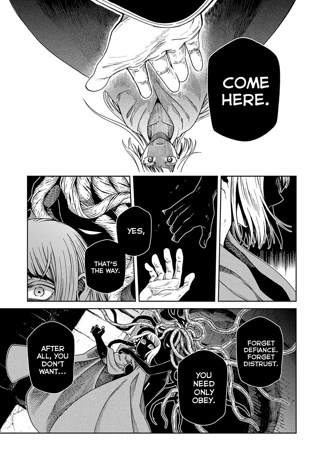 Mahou Tsukai no Yome Chapter 88 page 9 - Chapter 88: Give a thief enough rope and he'll hang himself. I
