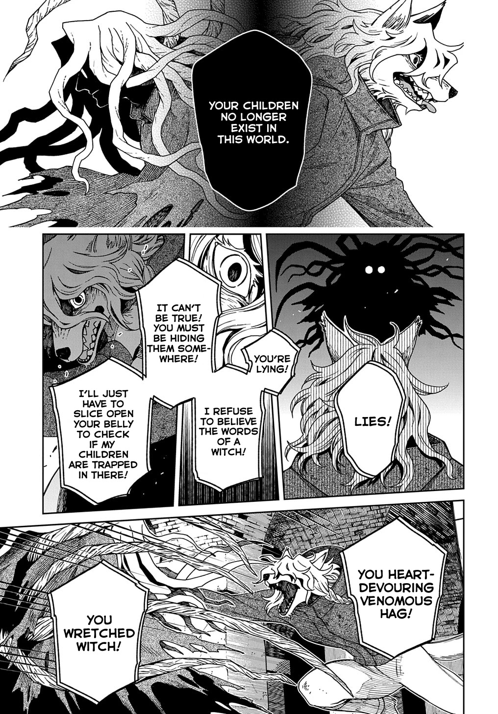 Mahou Tsukai no Yome Chapter 89 page 13 - Chapter 89: Give a thief enough rope and he'll hang himself. II