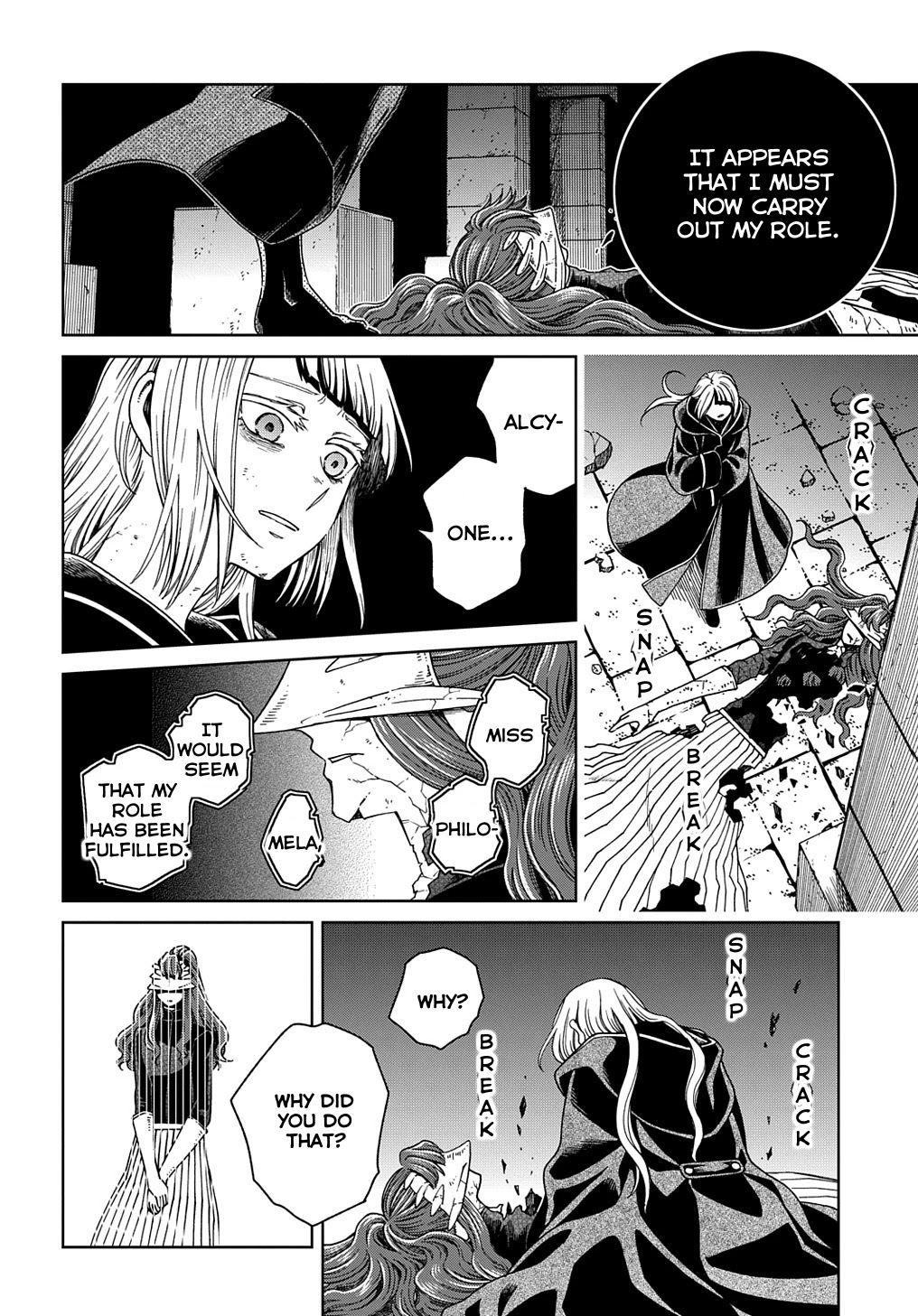Mahou Tsukai no Yome Chapter 89 page 18 - Chapter 89: Give a thief enough rope and he'll hang himself. II