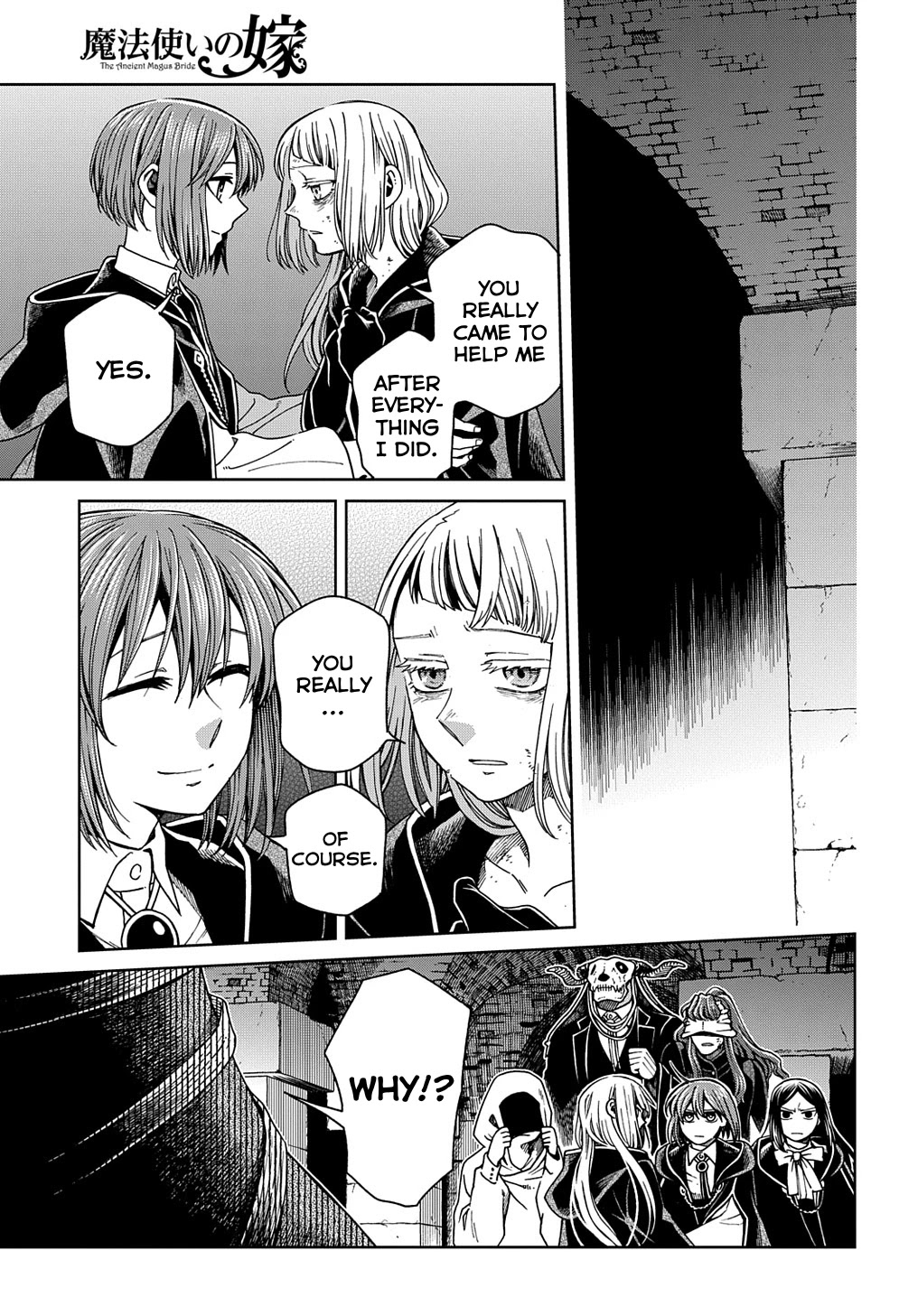 Mahou Tsukai no Yome Chapter 89 page 3 - Chapter 89: Give a thief enough rope and he'll hang himself. II