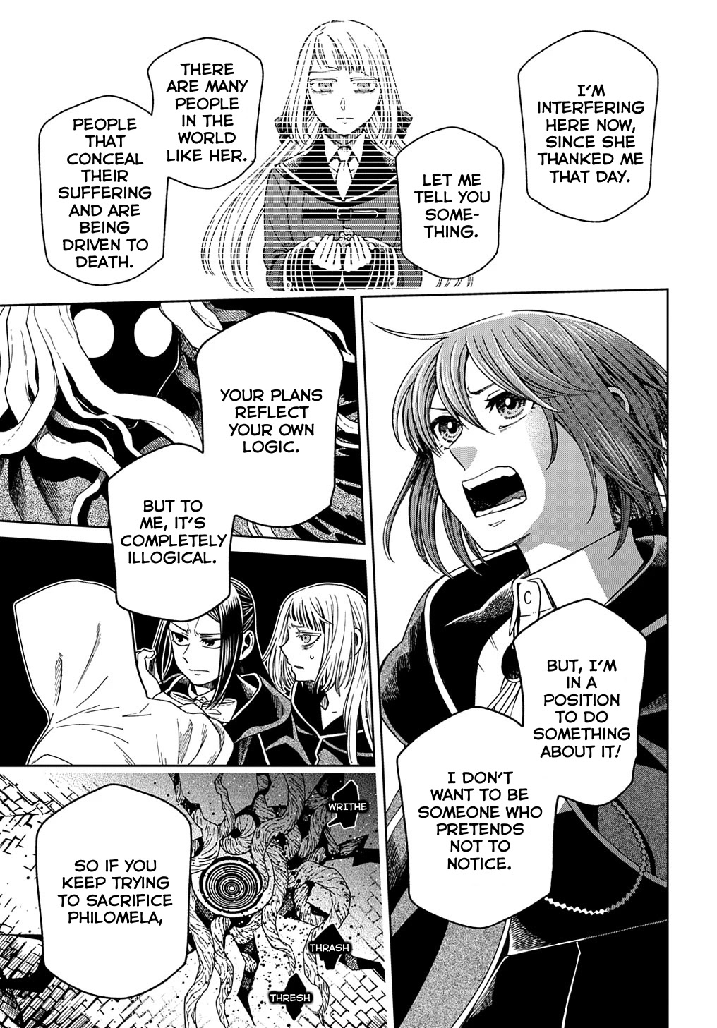 Mahou Tsukai no Yome Chapter 89 page 7 - Chapter 89: Give a thief enough rope and he'll hang himself. II