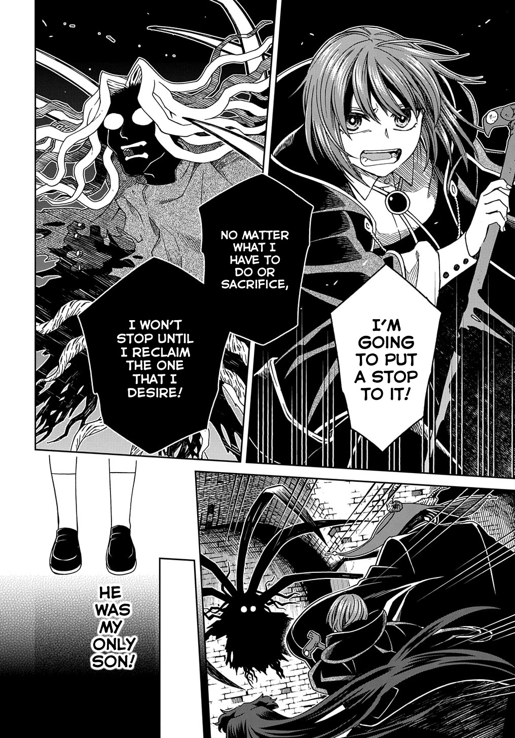 Mahou Tsukai no Yome Chapter 89 page 8 - Chapter 89: Give a thief enough rope and he'll hang himself. II