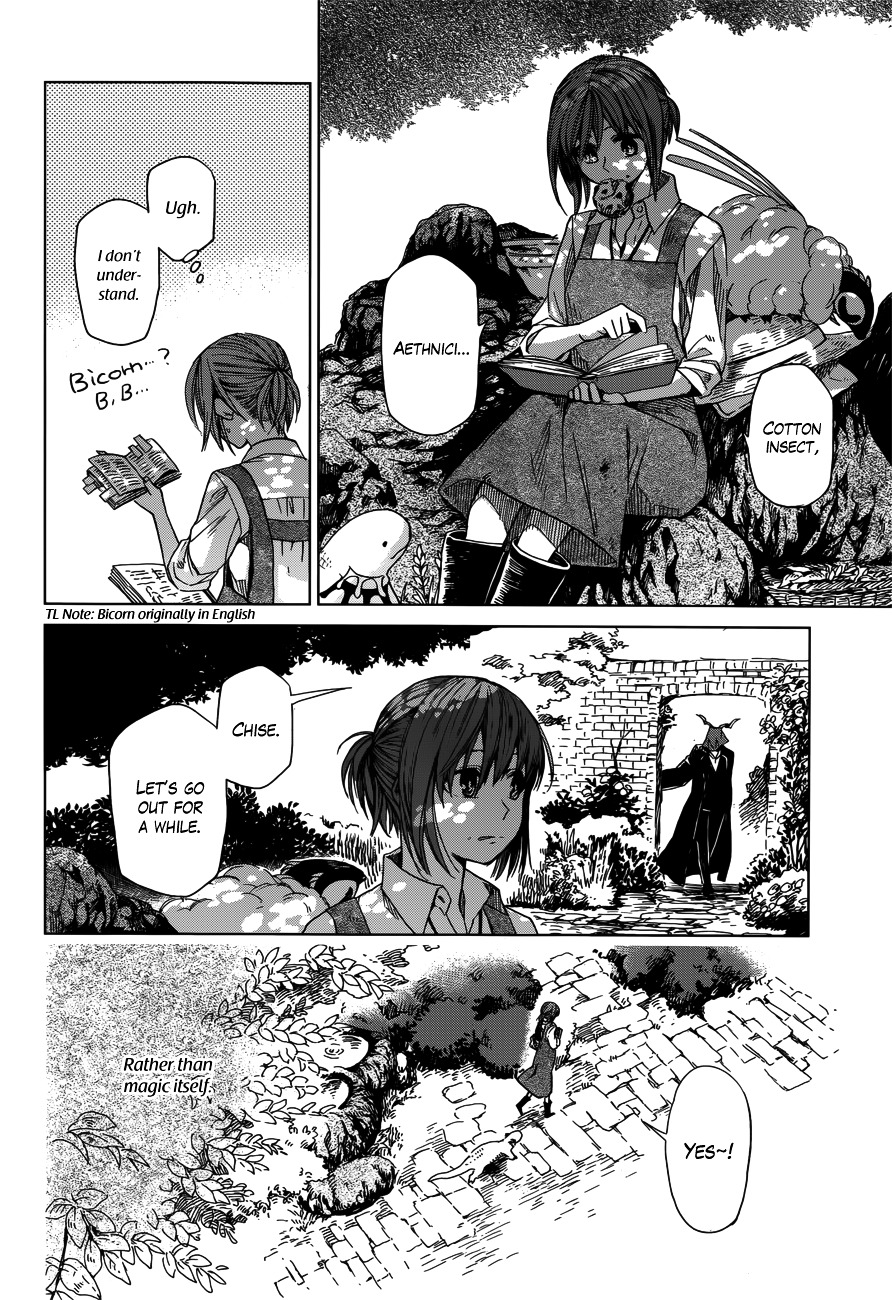 Mahou Tsukai no Yome Chapter 9 page 10 - Chapter 9 : Where One Door Shuts, Another Opens