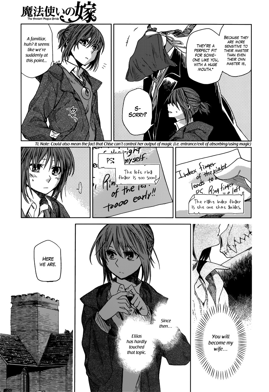 Mahou Tsukai no Yome Chapter 9 page 19 - Chapter 9 : Where One Door Shuts, Another Opens